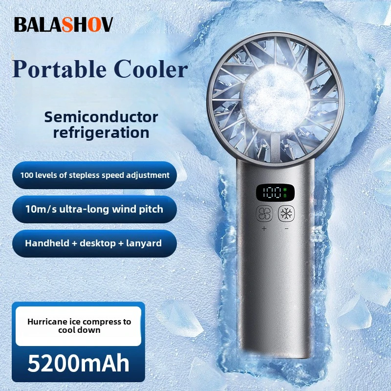 Outdoor Camping Fan - Портативный мини-вентилятор с функцией быстрого охлаждения,