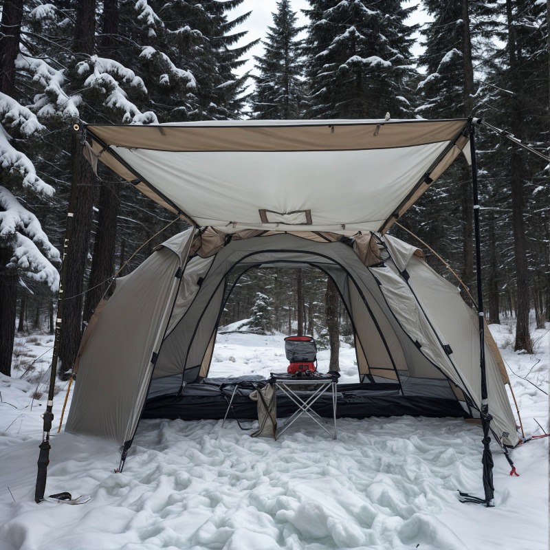 Outdoor Camping Dome - Уличная огнестойкая горячая палатка для 2
