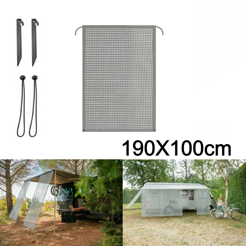 Outdoor Camping Awning - Сетчатая панель-экран для тента автодома: защита