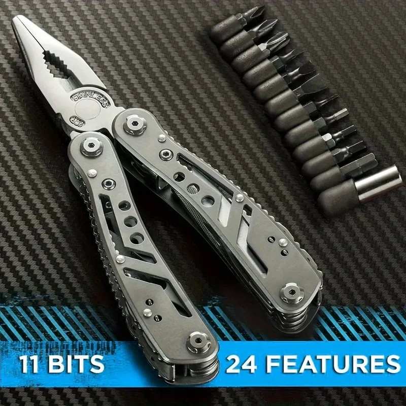 Camping Knife Multi-Tool - Многофункциональный инструмент 24 в 1 с