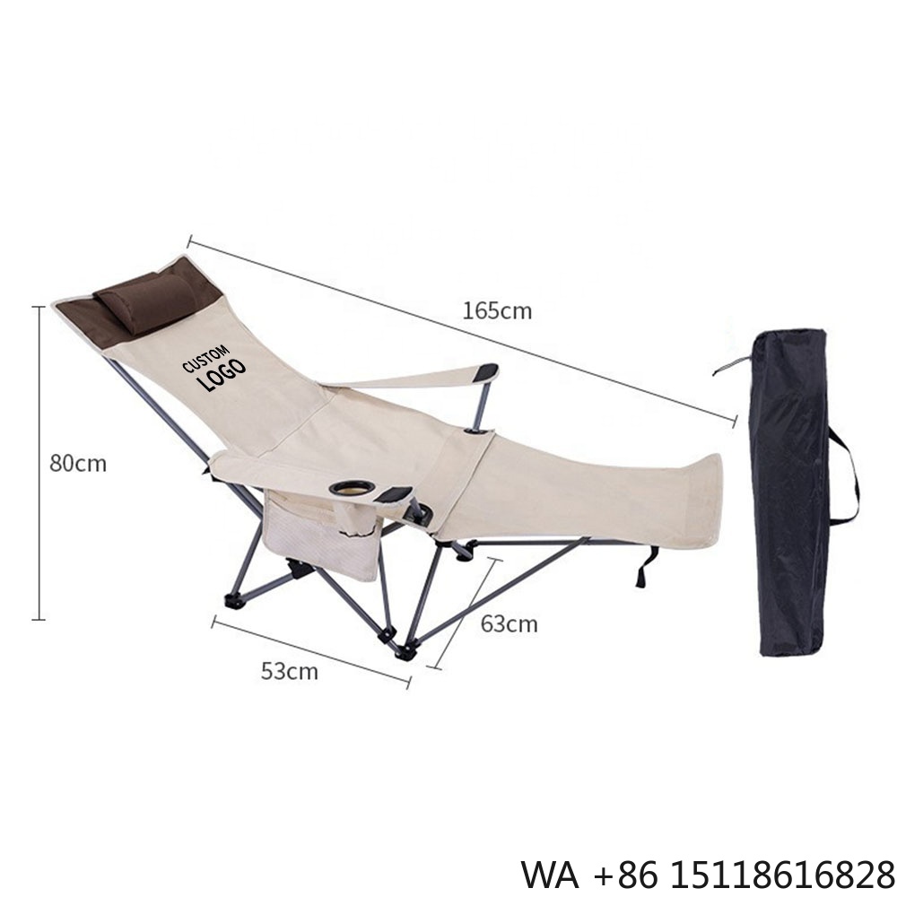 Outdoor Camping Chairs - Портативное складное кресло-шезлонг, легкое, регулируемое, для