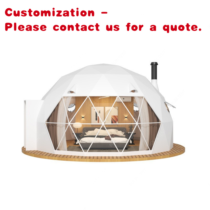 Outdoor Camping Exhibition - на заказ.Современная уличная ПВХ/стальная звездная комната
