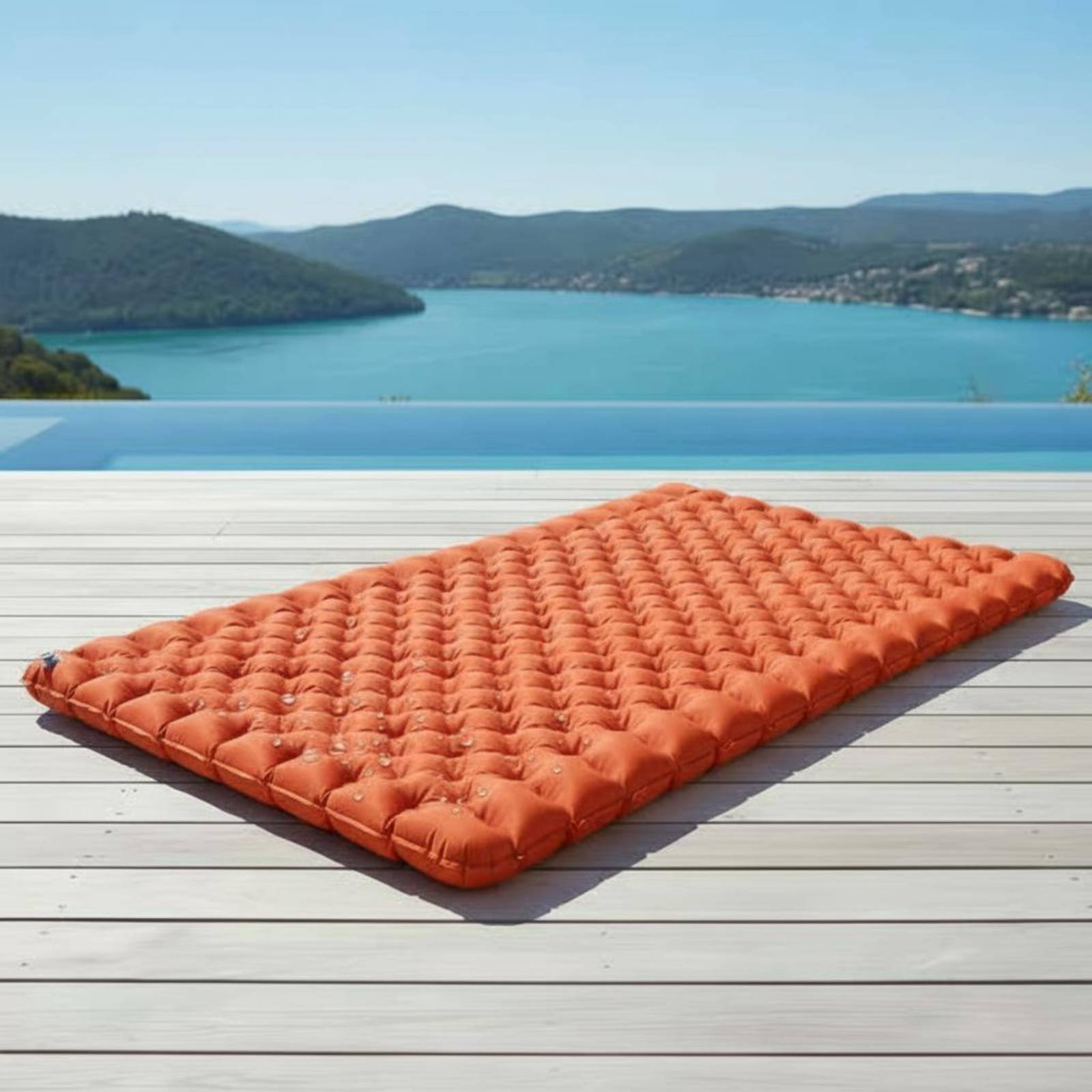 Outdoor Camping Rugs - Надувной кемпинговый коврик из нейлона и