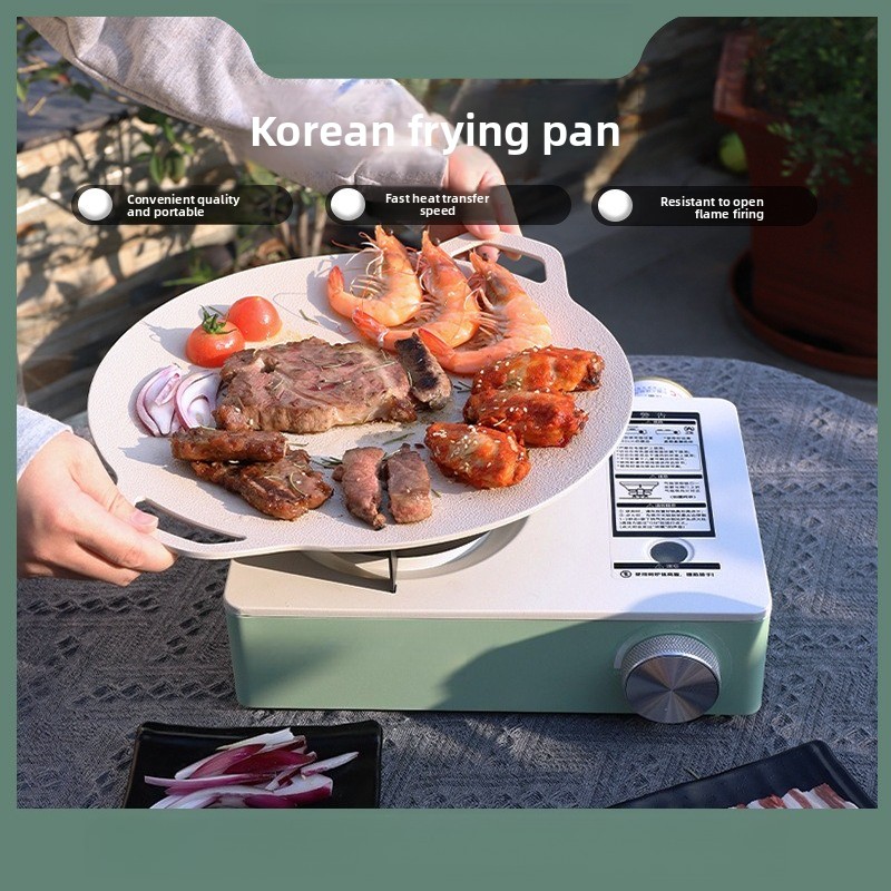 Outdoor Camping Gas Stove - Легкая сковорода для выпечки Газовая плита