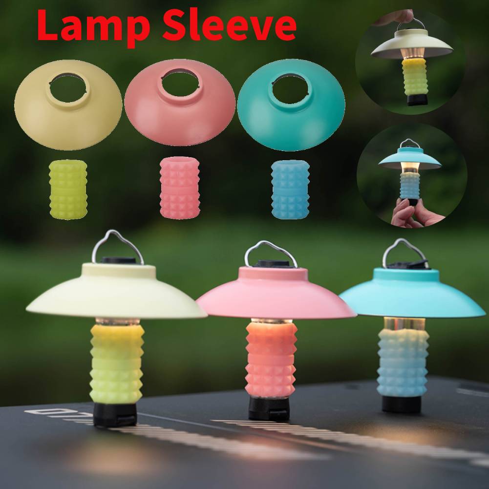 Outdoor Camping Dome - Силиконовый чехол для лампы, держатель для
