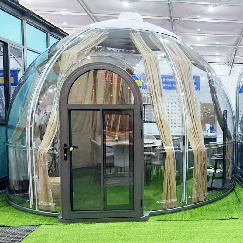 Outdoor Camping Dome - Прозрачный поликарбонатный купольный дом-пузырь для глэмпинга