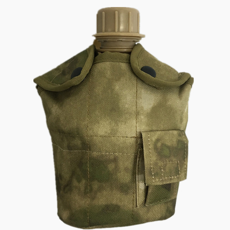 Outdoor Camping Games - 1л уличная военная тактическая бутылка для