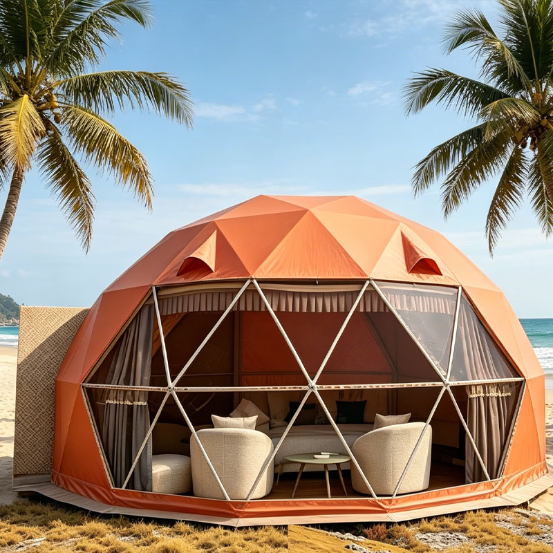 Роскошный геодезический куполь – обзор и цена Outdoor Camping Dome