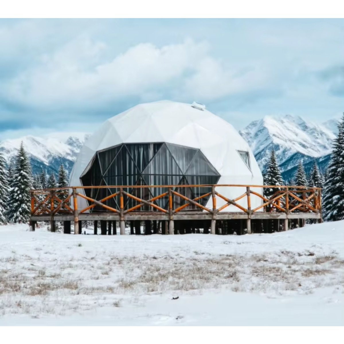 Индивидуальная роскошная совре – обзор и цена Outdoor Camping Dome