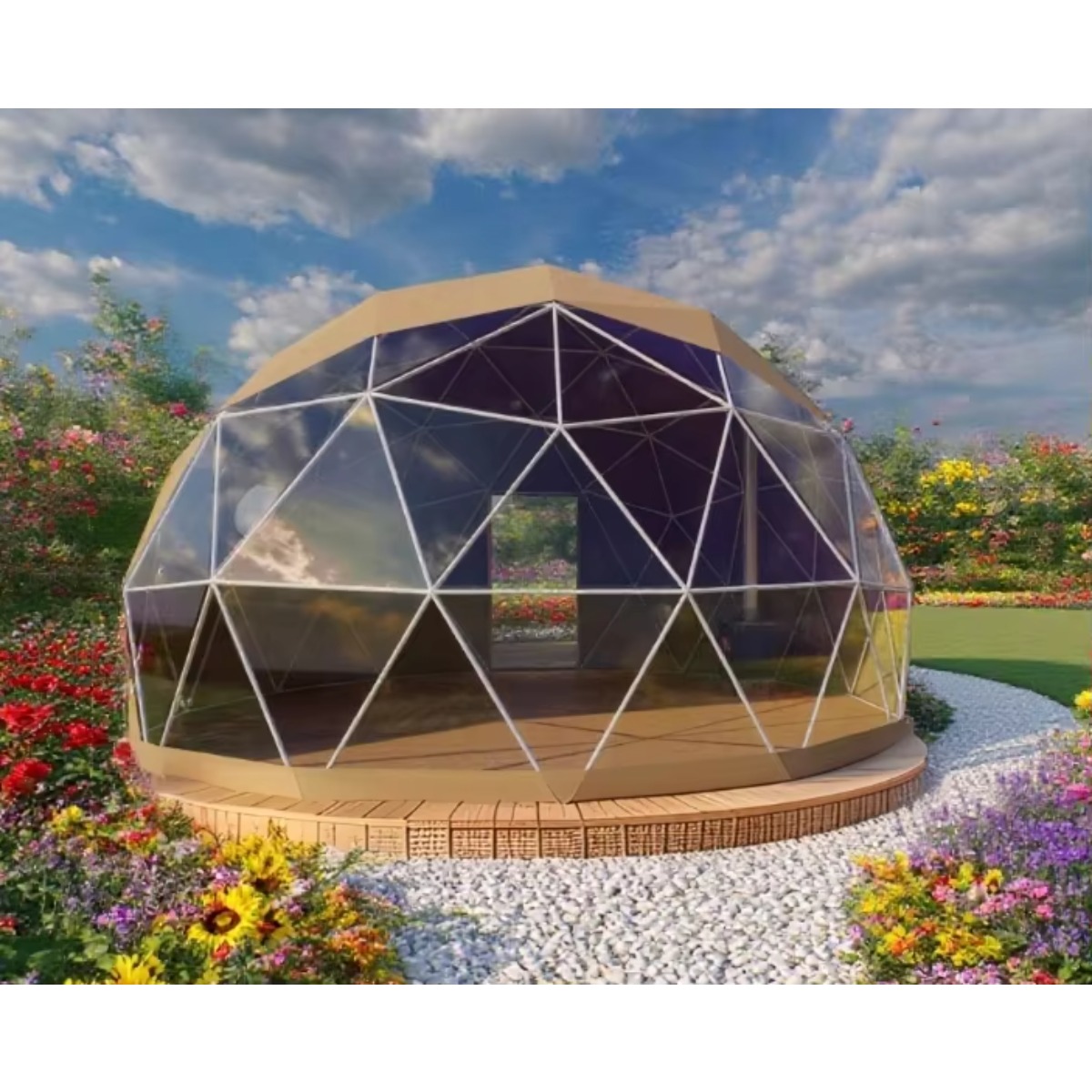 Индивидуальная роскошная совре – обзор и цена Outdoor Camping Dome