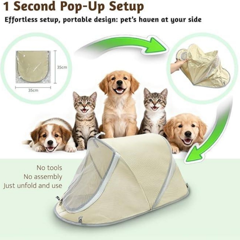 Портативная складная палатка-д – обзор и цена Outdoor Camping Dog Bed