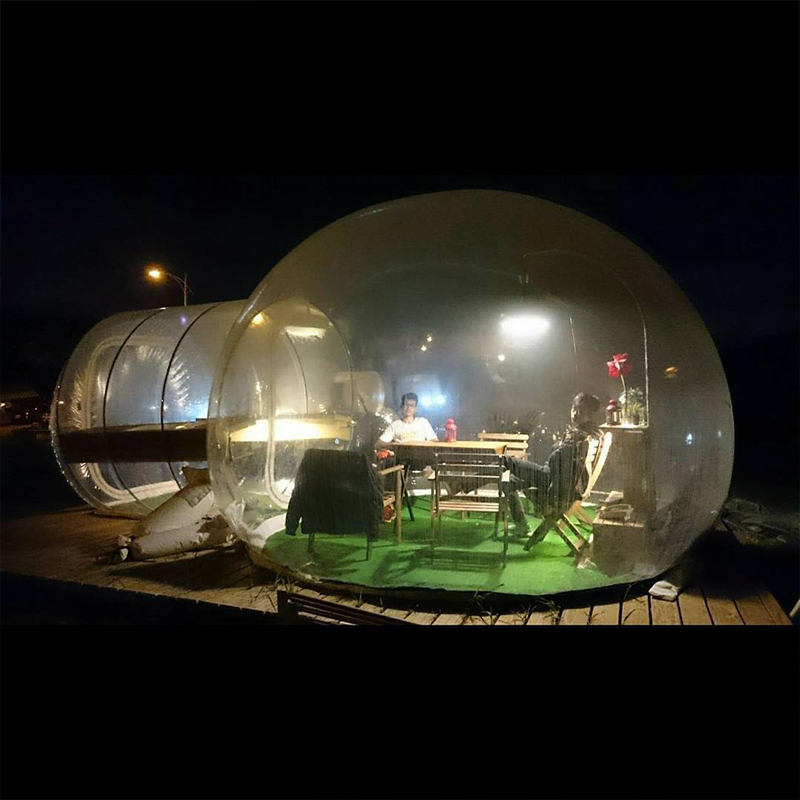 Прозрачная сферическая палатка – обзор и цена Outdoor Camping Exhibition