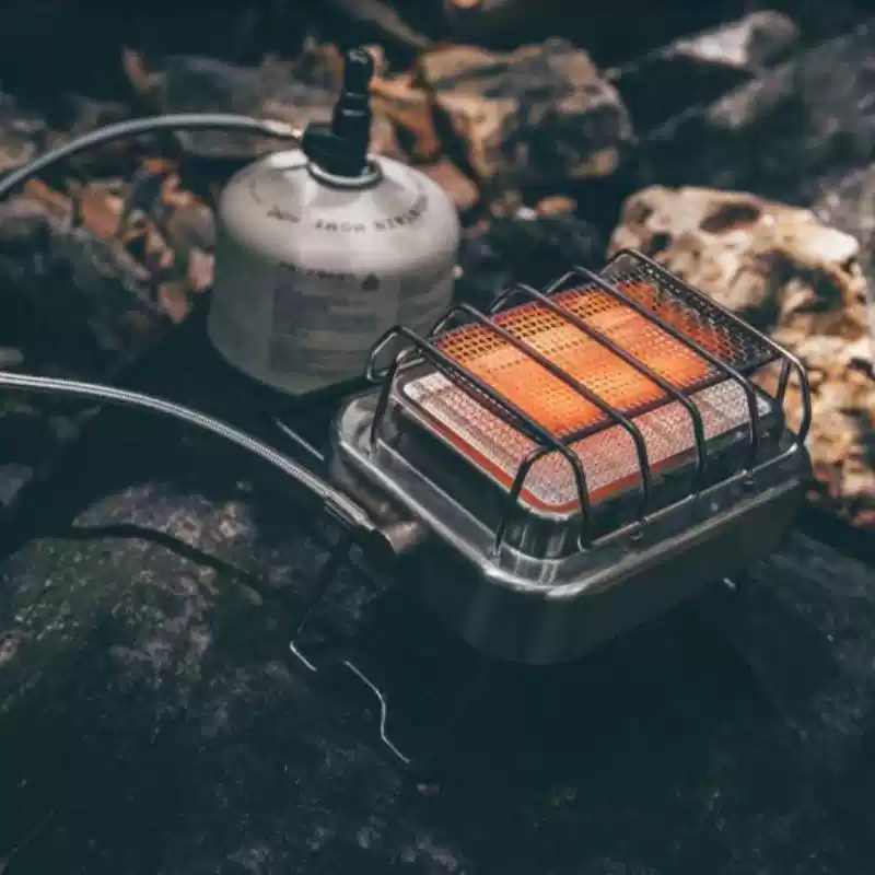 Портативный 2-в-1 кемпинговый  – обзор и цена Outdoor Camping Burner