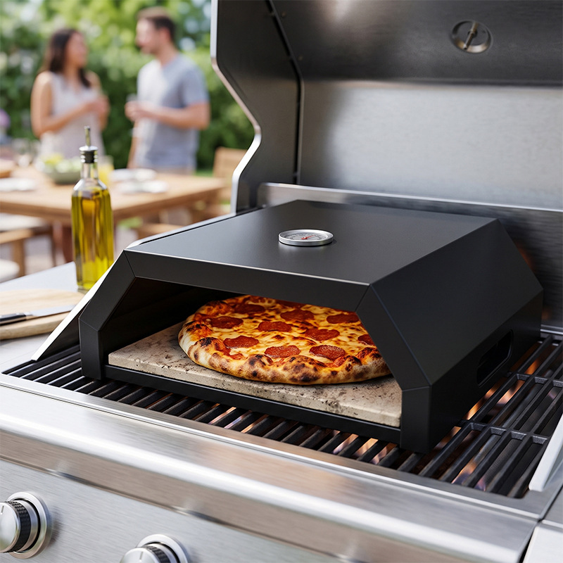 12-дюймовая портативная газова – обзор и цена Outdoor Gas Camping Oven