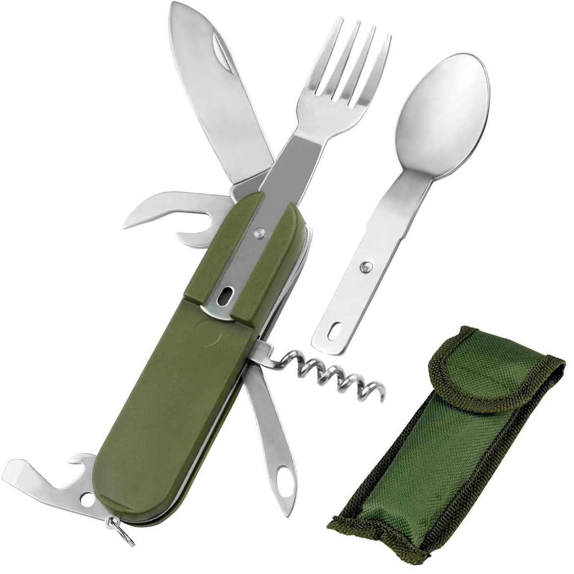 Посуда для кемпинга на открыто – обзор и цена Camping Knife Multi-Tool