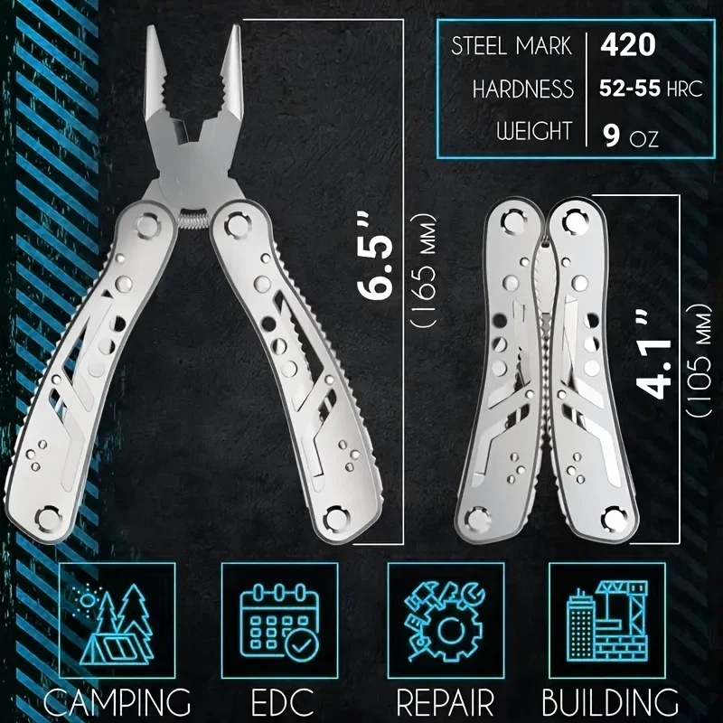 Многофункциональный инструмент – обзор и цена Camping Knife Multi-Tool