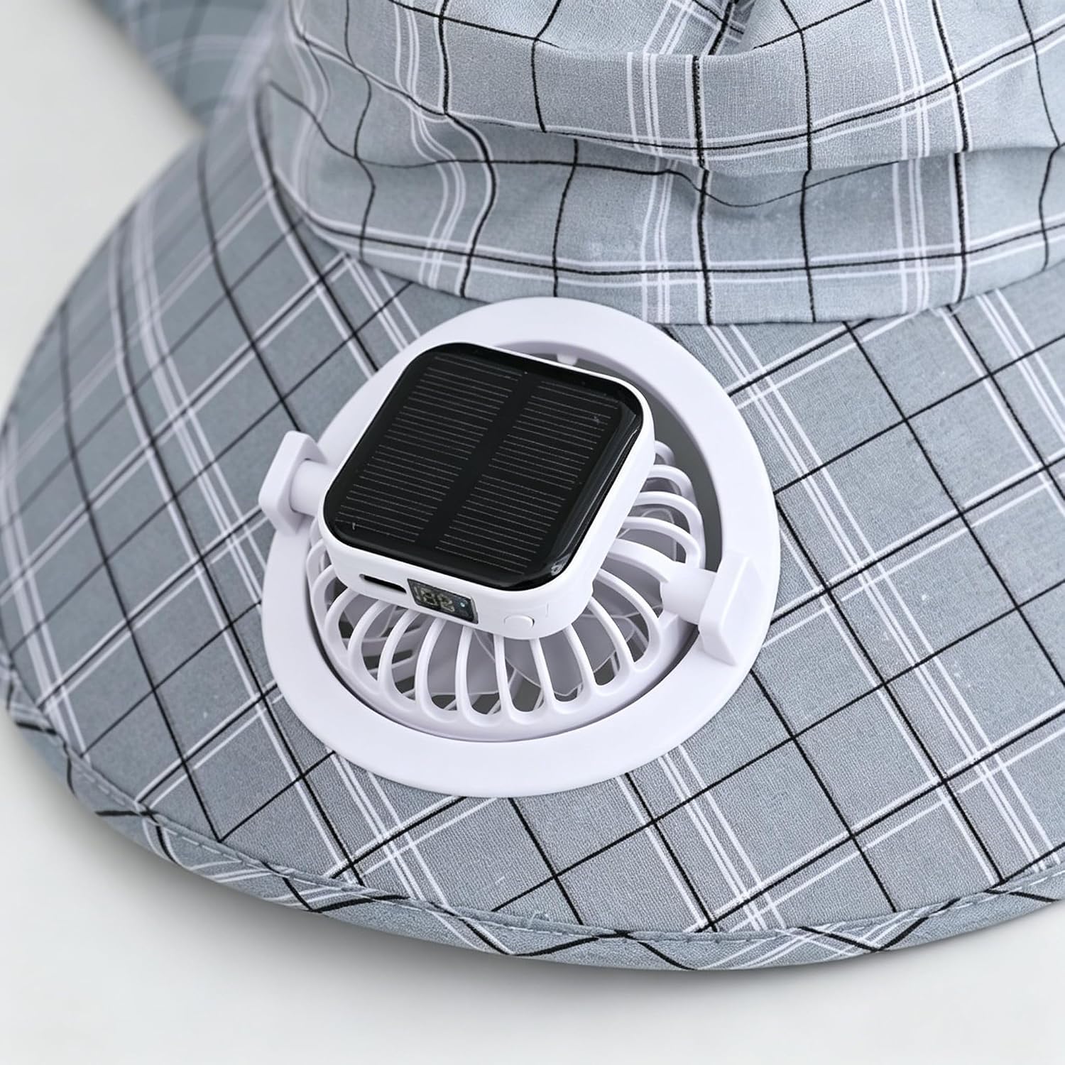 1 шт. Солнечная шляпа-вентилят – обзор и цена Outdoor Camping Fan