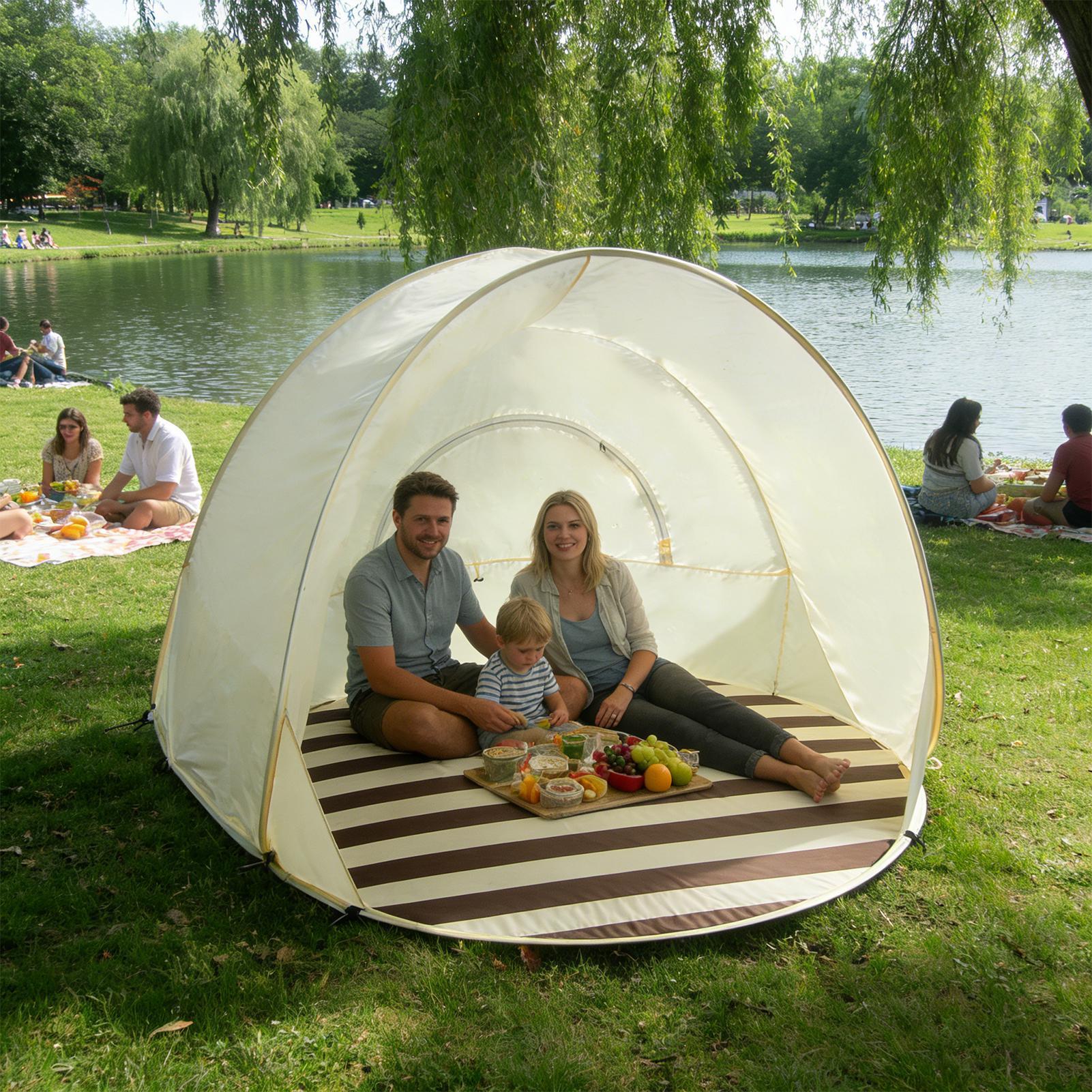 Портативная пляжная палатка с  – обзор и цена Outdoor Camping Dome