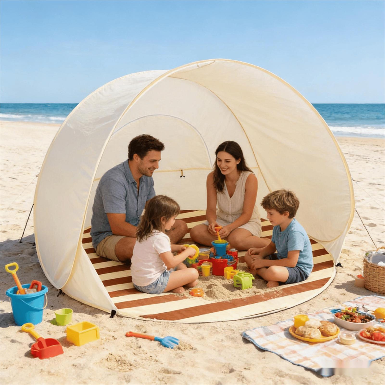 Портативная пляжная палатка с  – обзор и цена Outdoor Camping Dome