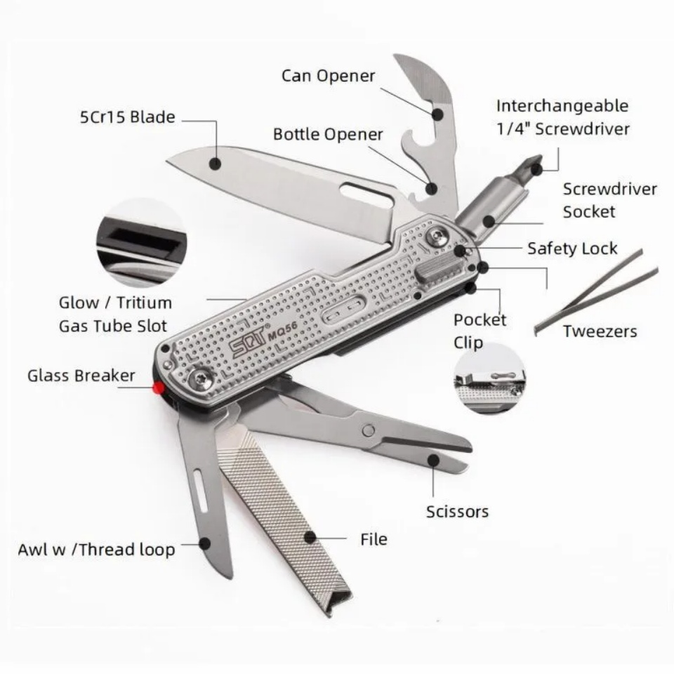 Многофункциональный складной н – обзор и цена Camping Knife Multi-Tool