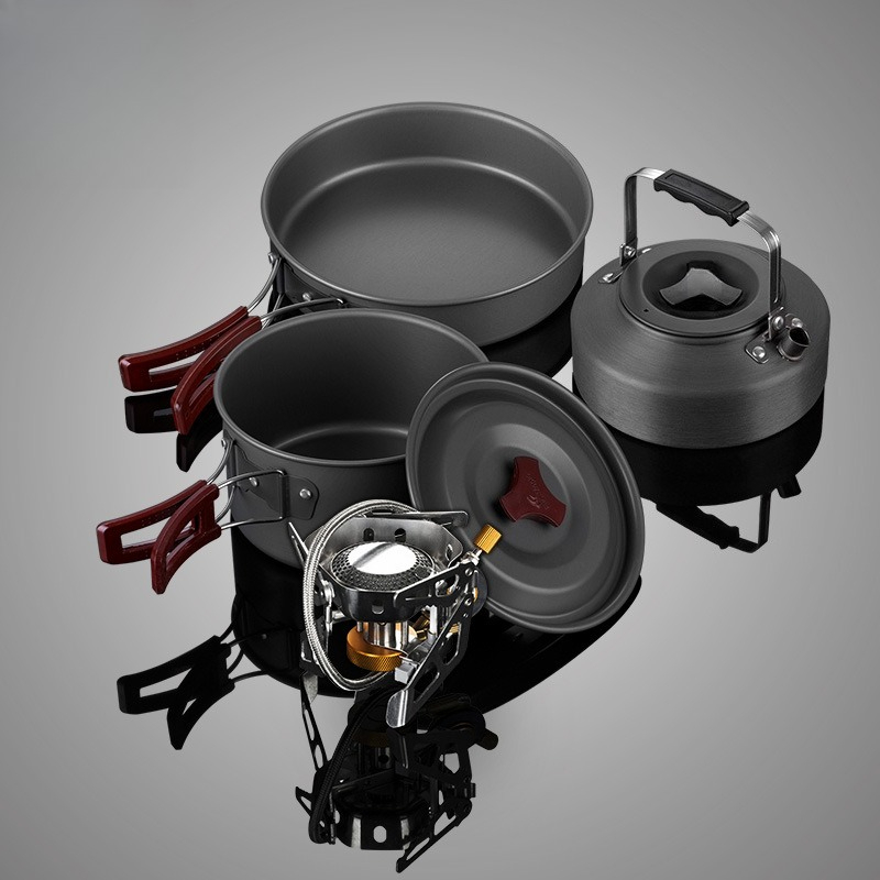 Портативный газовый набор для  – обзор и цена Outdoor Camping Gas Stove