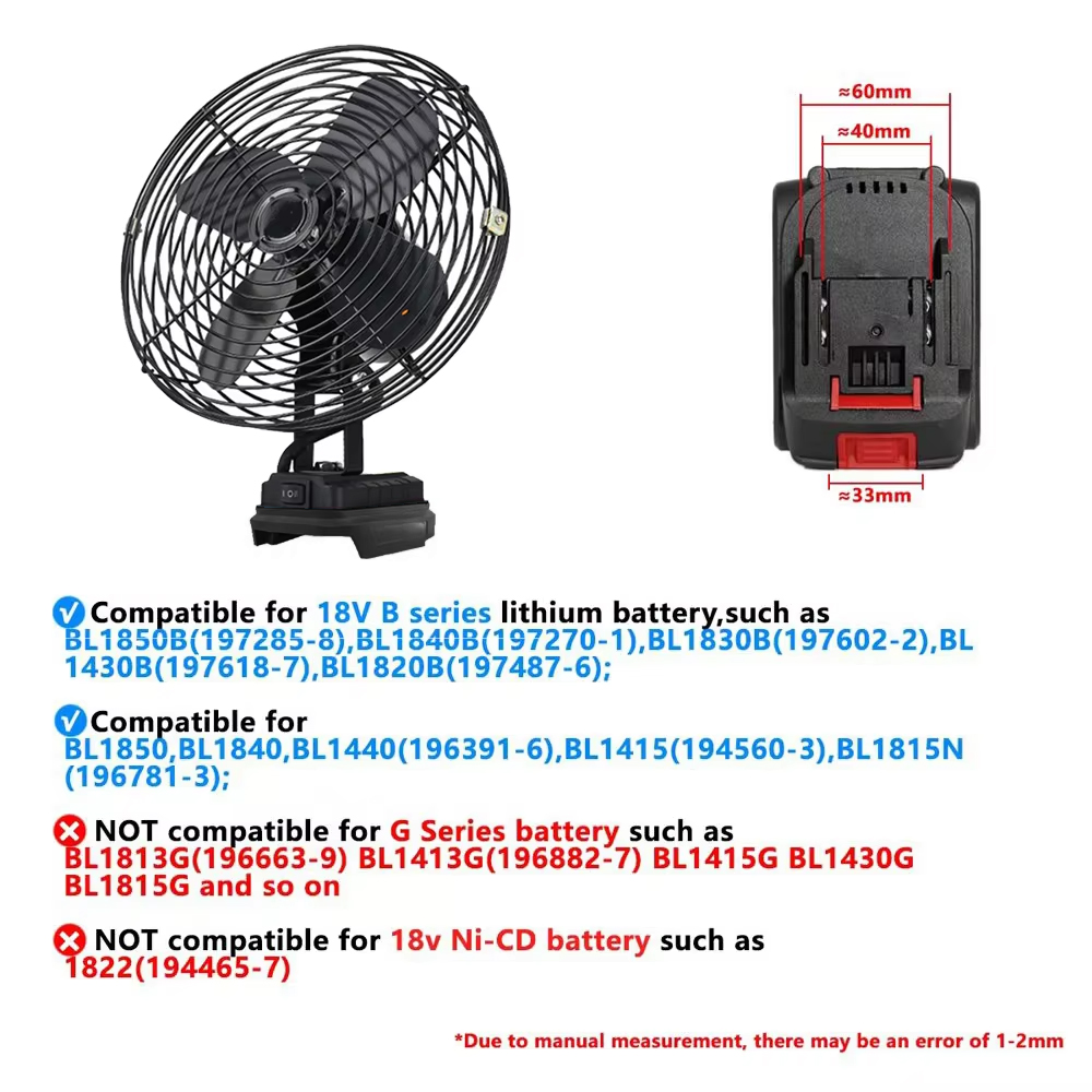 6/8 дюймов вентилятор для кемп – обзор и цена Outdoor Camping Fan