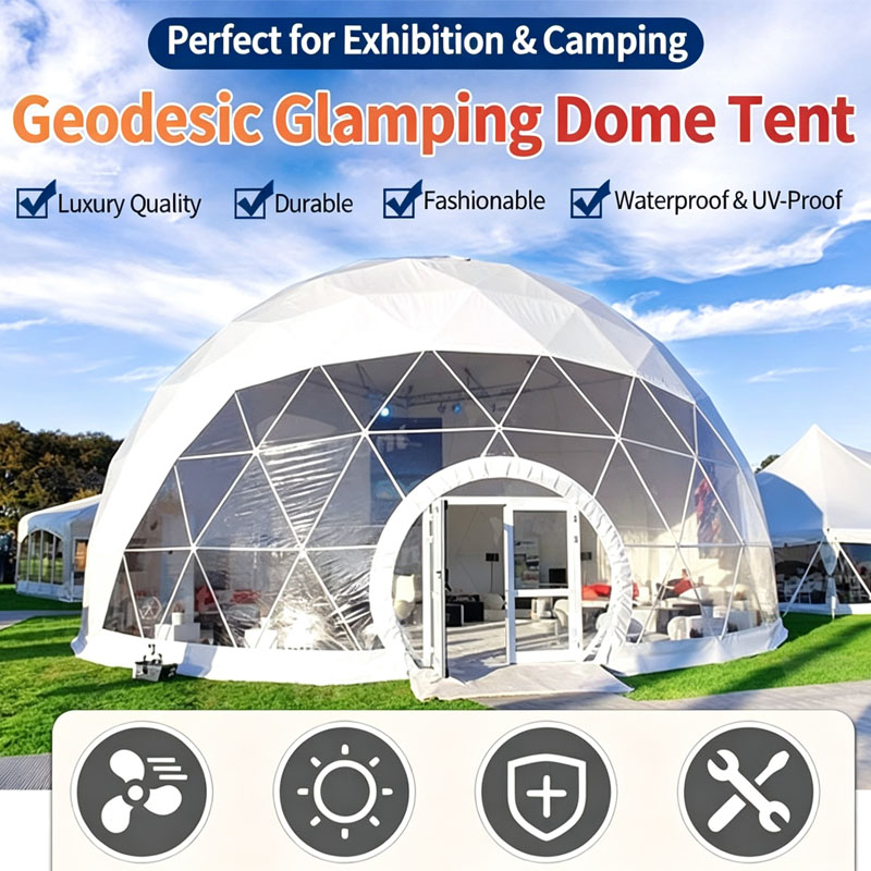 Готовый модульный глэмпинг-дом – обзор и цена Outdoor Camping Dome