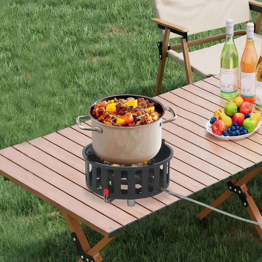 Портативная походная плита с 3 – обзор и цена Outdoor Camping Burner