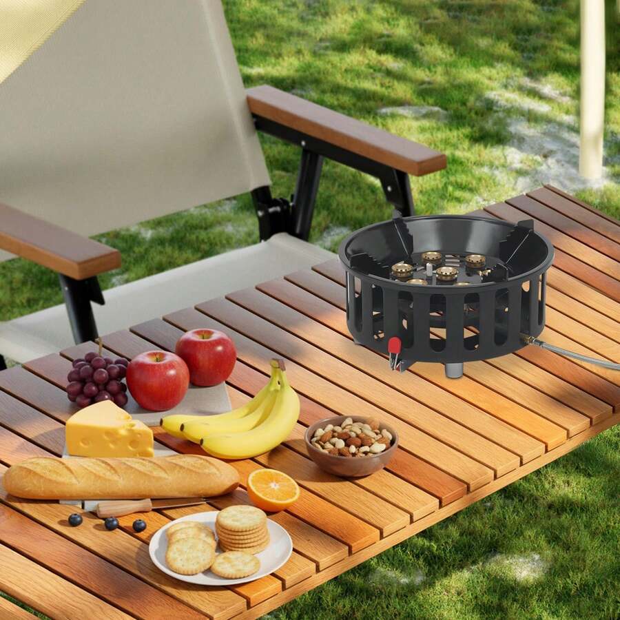 Портативная походная плита с 3 – обзор и цена Outdoor Camping Burner