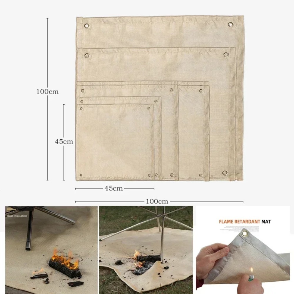 Высокотемпературное огнеупорно – обзор и цена Outdoor Camping Rugs