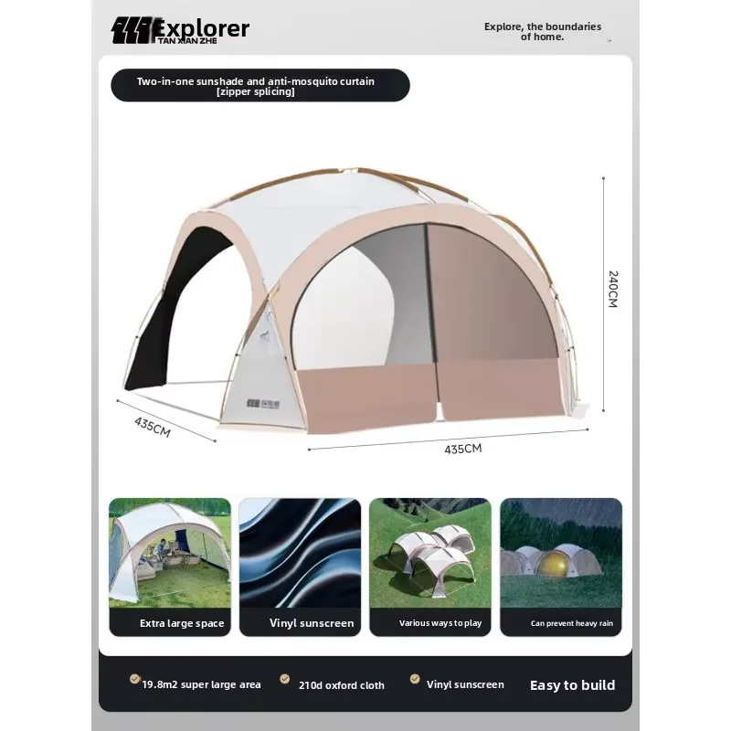 Палатка-купол Explorer Black V – обзор и цена Outdoor Camping Dome