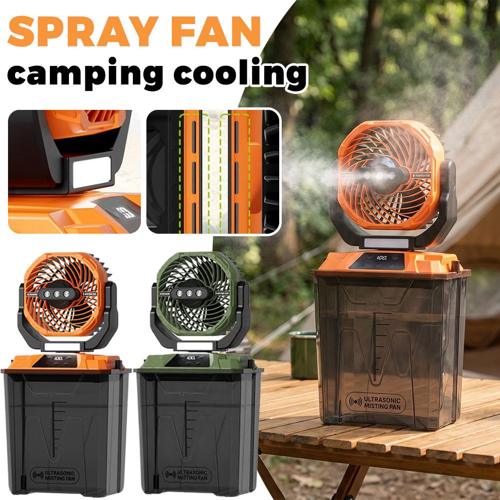 Новый уличный вентилятор-увлаж – обзор и цена Outdoor Camping Fan