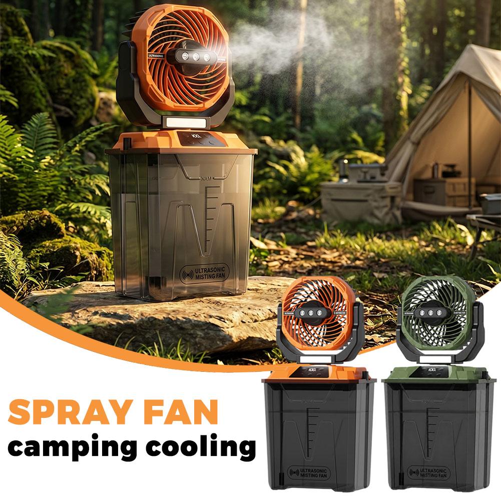 Новый уличный вентилятор-увлаж – обзор и цена Outdoor Camping Fan