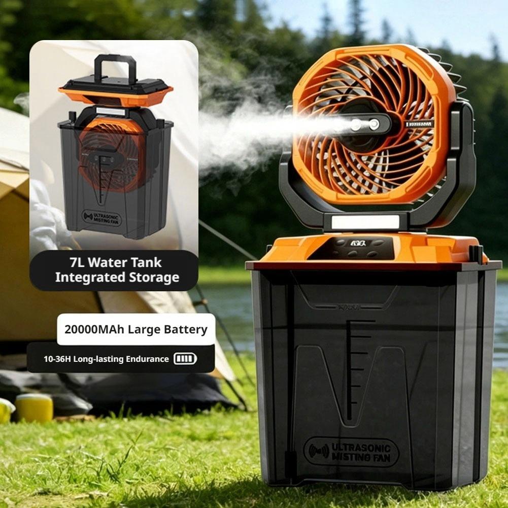 Новый уличный вентилятор-увлаж – обзор и цена Outdoor Camping Fan