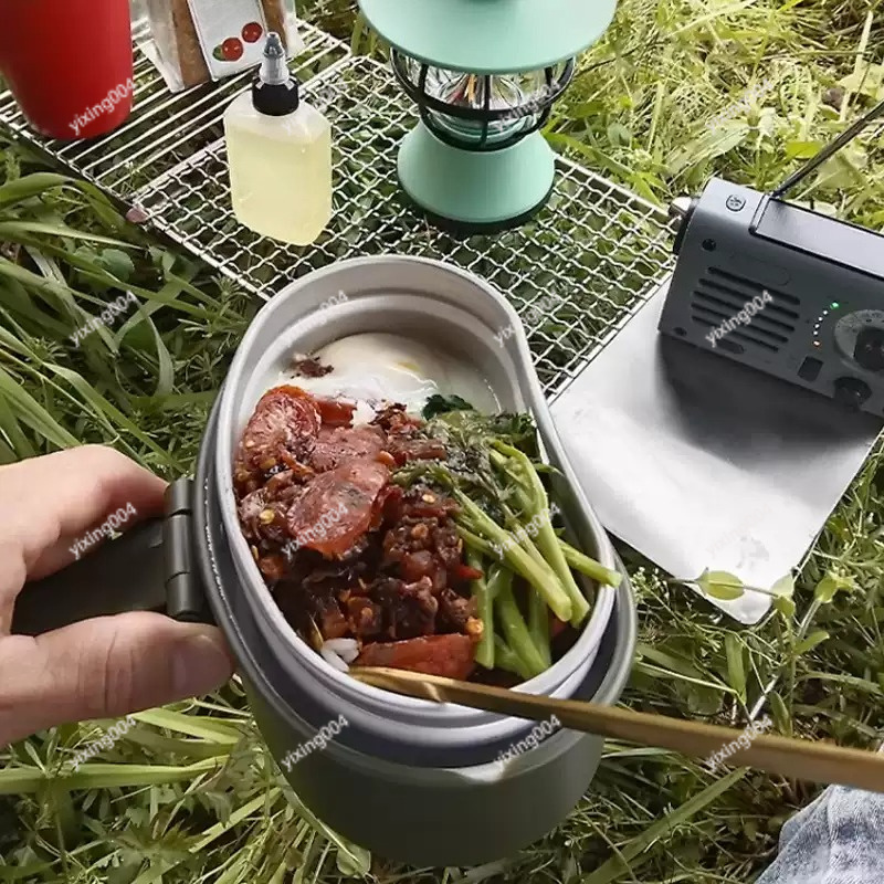 Контейнер для еды из алюминия, – обзор и цена Outdoor Camping Box