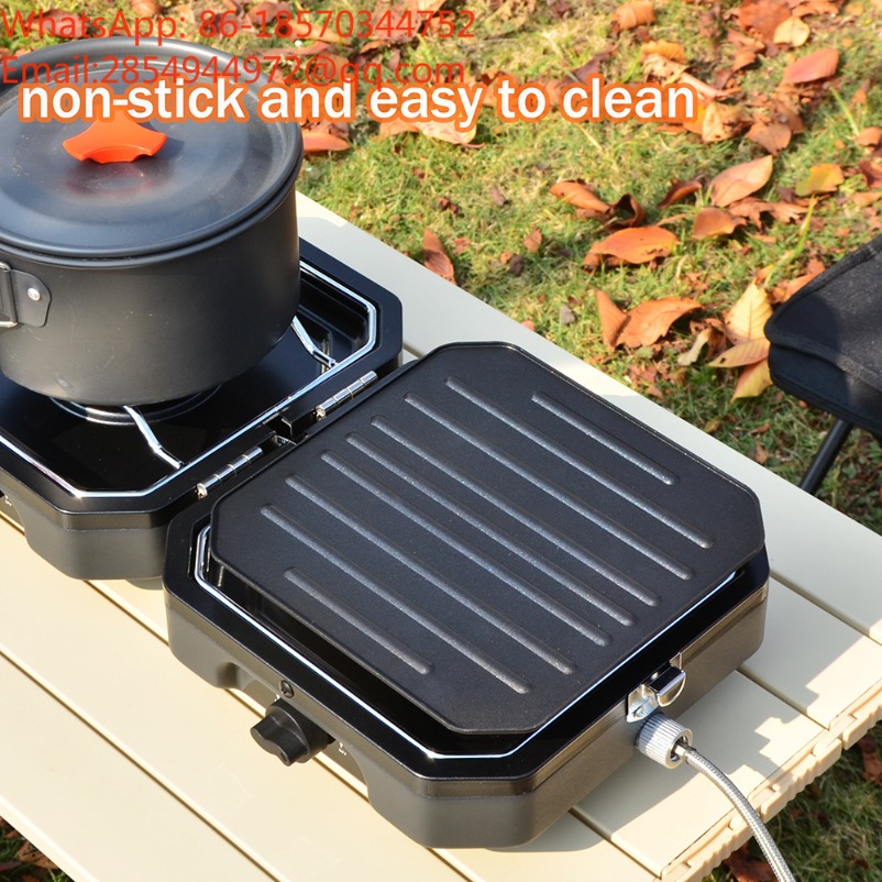 Двухконфорочная портативная ск – обзор и цена Outdoor Camping Burner