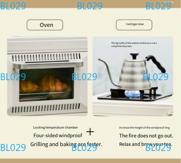 Портативная мини-печь для выпе – обзор и цена Outdoor Gas Camping Oven