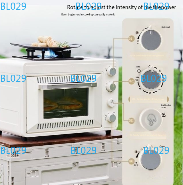 Портативная мини-печь для выпе – обзор и цена Outdoor Gas Camping Oven