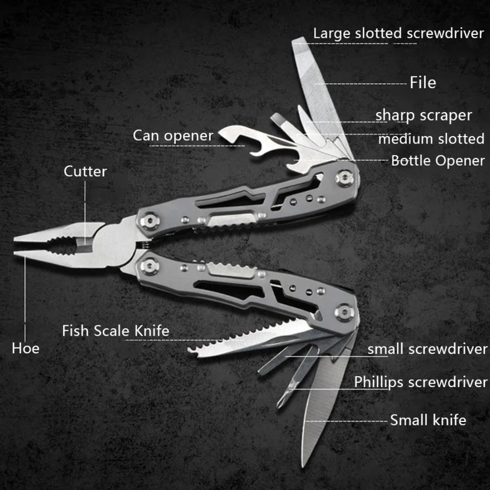 Многофункциональный инструмент – обзор и цена Camping Knife Multi-Tool