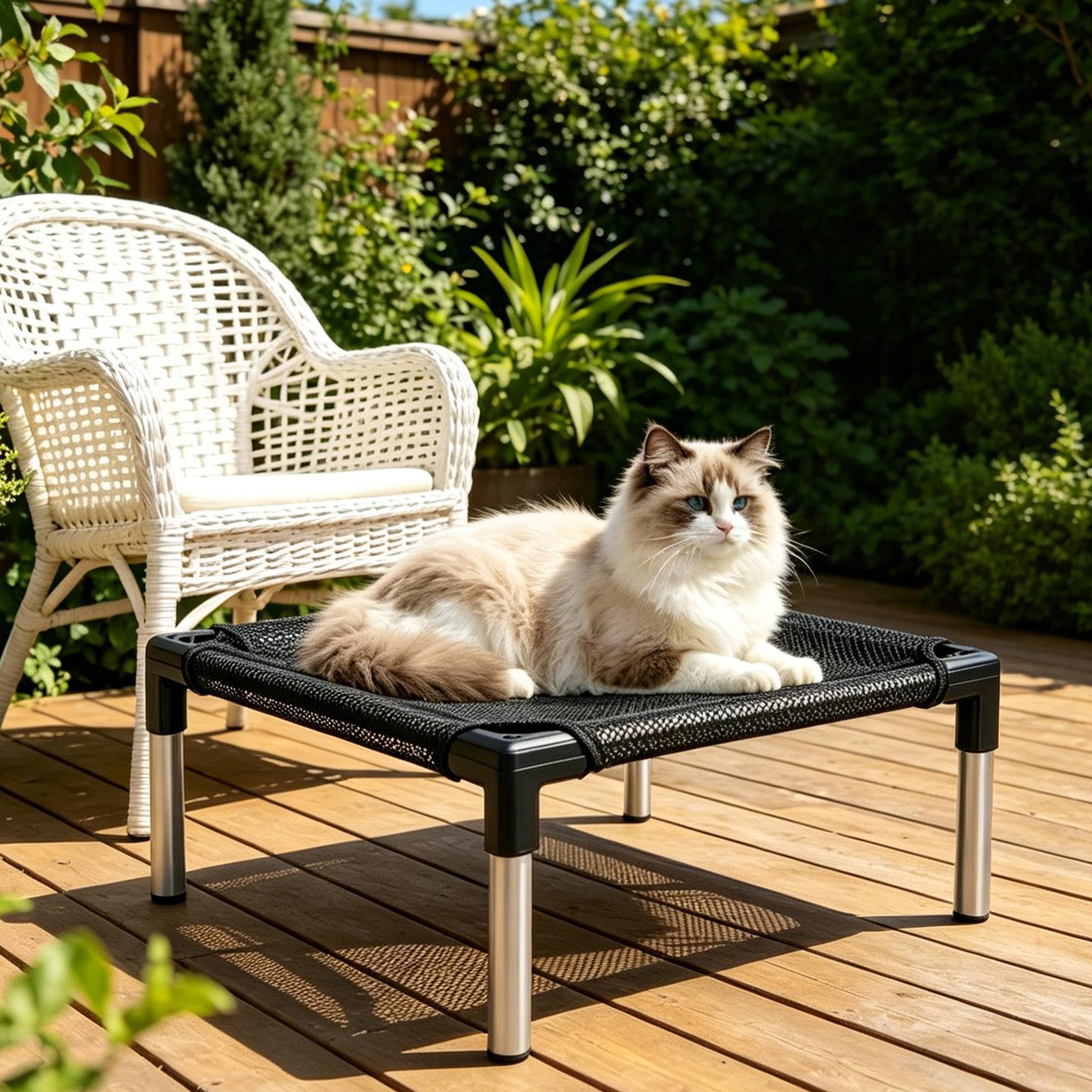 Портативная приподнятая лежанк – обзор и цена Outdoor Camping Dog Bed