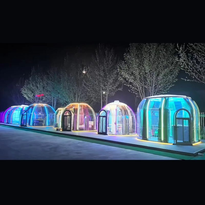 Прозрачный поликарбонатный куп – обзор и цена Outdoor Camping Dome